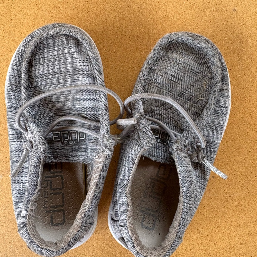 Hey Dude Gray Casual Shoes
